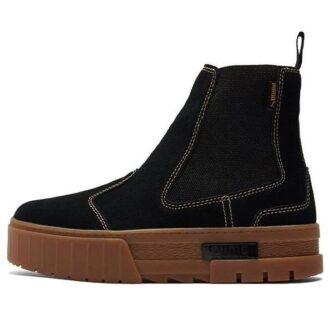 (WMNS) Mayze Chelsea Semsket skinn «Black Gum»