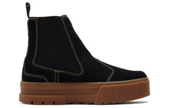 (WMNS) Mayze Chelsea Semsket skinn «Black Gum»