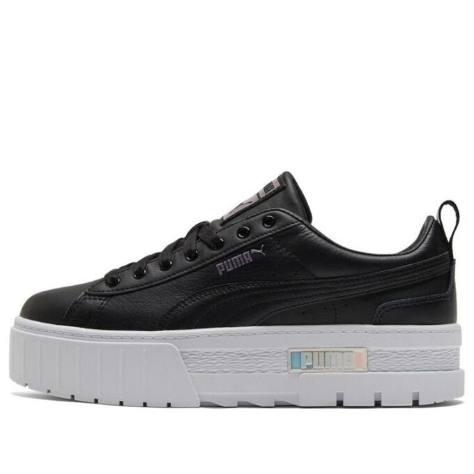 (WMNS) Mayze Lth Iridescent Sneakers Svart/Hvit