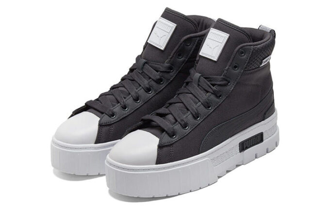 (WMNS) Mayze Mid Safari Casual Skateboarding Sko Svart