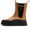 (WMNS) Mayze Stack Chelsea-støvletter «Ørkenbrun»