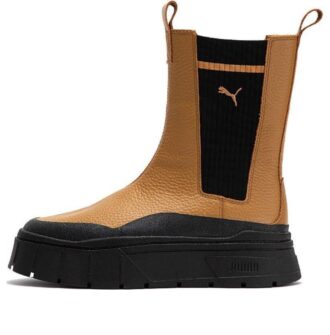 (WMNS) Mayze Stack Chelsea-støvletter «Ørkenbrun»