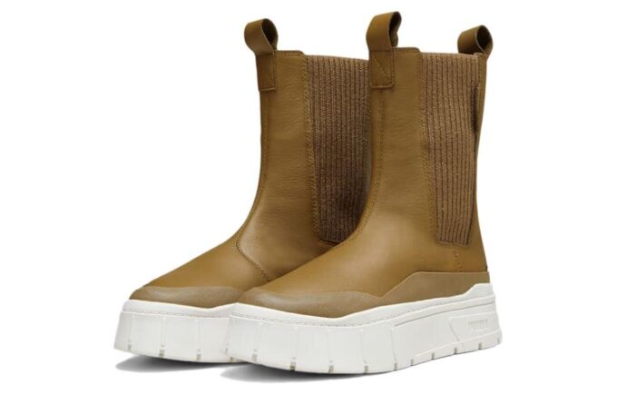 (WMNS) Mayze Stack Chelsea vinterstøvel «Chocolate Chip»