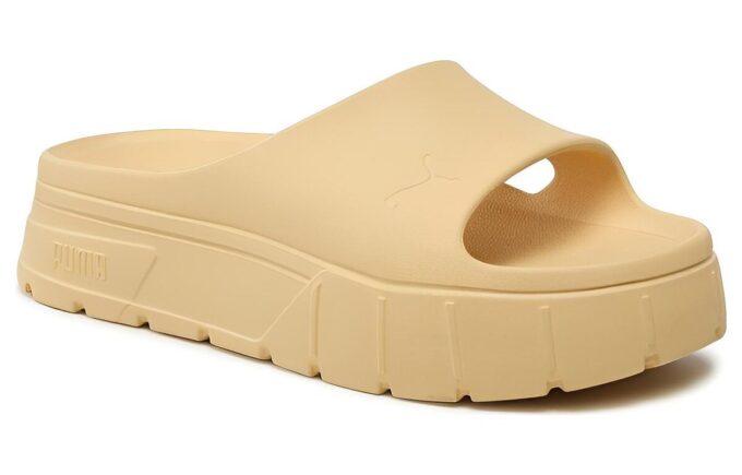 (WMNS) Mayze Stack Injex Sandal &laquo;Lys strå&raquo;