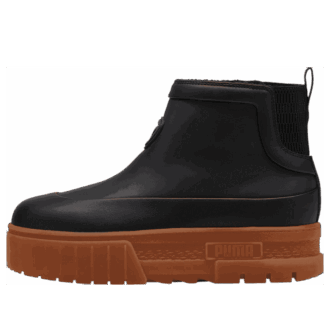 (WMNS) Mayze Wellis Leather Mid &laquo;Svart&raquo;