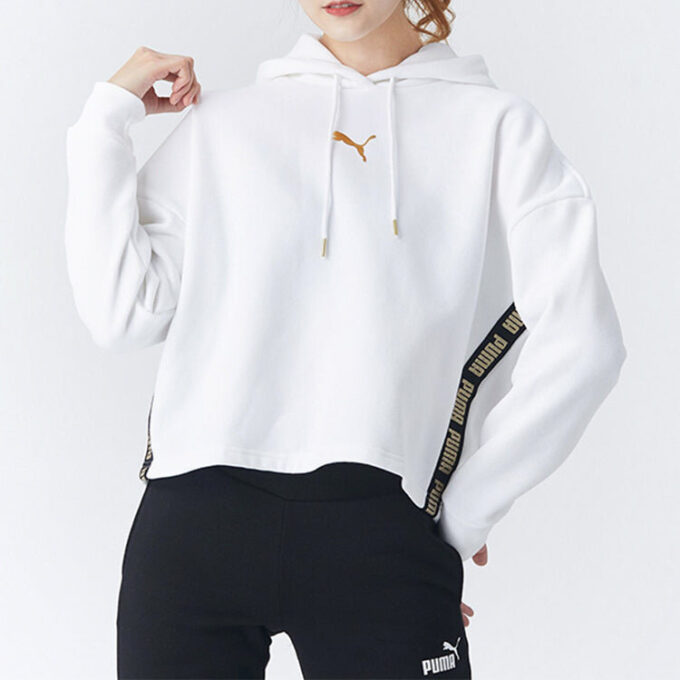 (WMNS) Metallic Nights-hettegenser «Hvitgull»