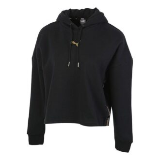 (WMNS) Metallic Nights-hettegenser «Svart gull»