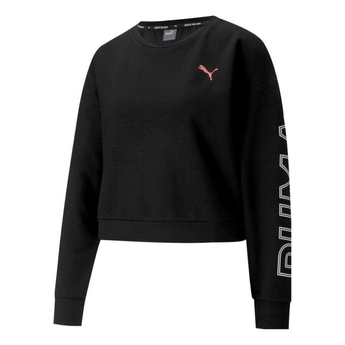 (WMNS) Modern Sports Crew Neck Genser «Svart Hvit Rosa»