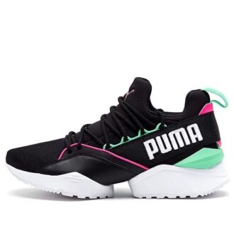 (WMNS) Muse Maia Street 1 Lave Løpesko Svart/Grønn