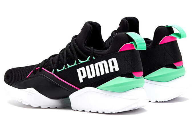 (WMNS) Muse Maia Street 1 Lave Løpesko Svart/Grønn