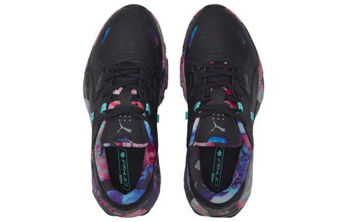 (WMNS) Orkid &laquo;Floral – Black Elektro Aqua&raquo;