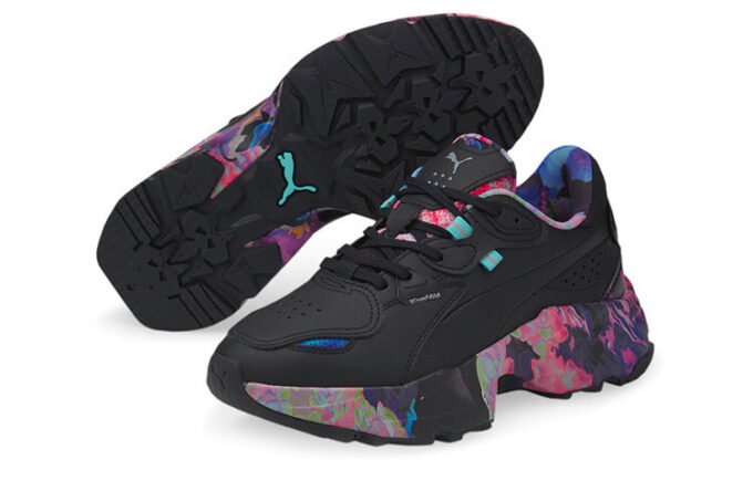 (WMNS) Orkid &laquo;Floral – Black Elektro Aqua&raquo;