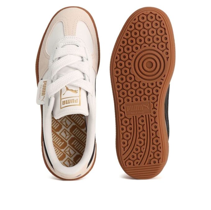 (WMNS) Palermo Wide Lace SD &laquo;Hvit Svart Vaporgrå&raquo;