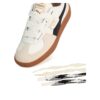 (WMNS) Palermo Wide Lace SD &laquo;Hvit Svart Vaporgrå&raquo;
