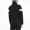 (WMNS) Pi Dblknit Logo Print Stand-up Collar Jakke Svart