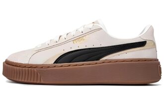 (WMNS) Platform Skatesko &laquo;Kremfarget Svart Brun&raquo;