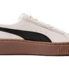 (WMNS) Platform Skatesko &laquo;Kremfarget Svart Brun&raquo;
