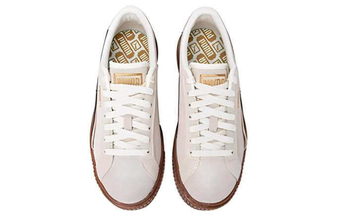 (WMNS) Platform Skatesko &laquo;Kremfarget Svart Brun&raquo;
