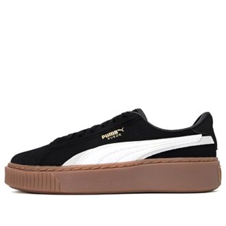 (WMNS) Platform Skatesko &laquo;Svart Hvit Brun&raquo;