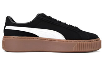 (WMNS) Platform Skatesko &laquo;Svart Hvit Brun&raquo;