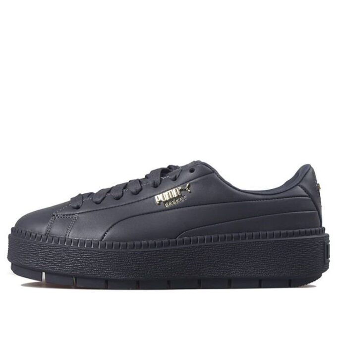 (WMNS) Platform Trace Premium Low-Top Sneakers Svart
