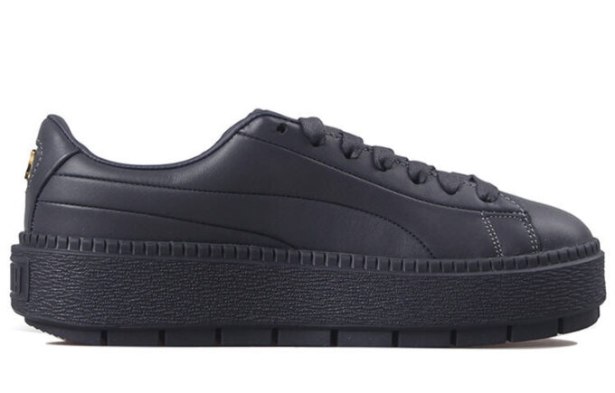 (WMNS) Platform Trace Premium Low-Top Sneakers Svart