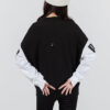 (WMNS) Power Color Blocking Crew Logo Print GenserSvart