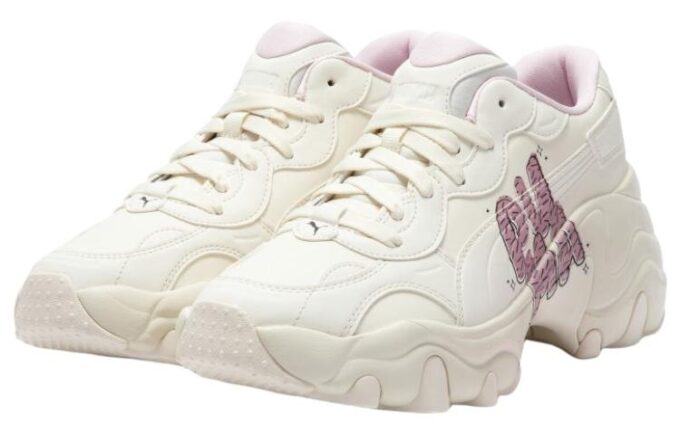 (WMNS) Pulsar Wedge Logo Play «Hvit Rosa»