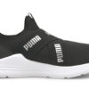 (WMNS) Running Slip-On med kabel «Svart sølv»