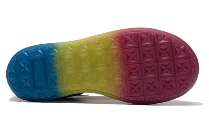 (WMNS) Semskede Mayu Prism Lave Skateboardsko med Tykk Sål, Svart
