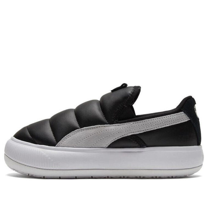 (WMNS) Semskede Mayu Slip-on Sko Svart/Hvit