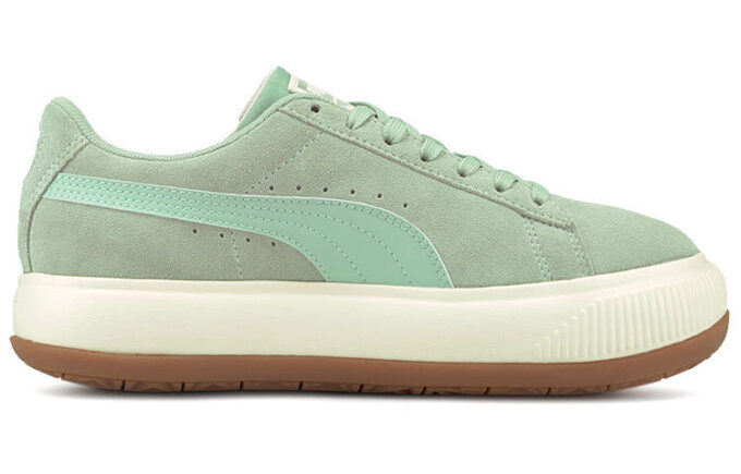 (WMNS) Semskede Mayu Sneakers &laquo;Grønn Kremhvit&raquo;