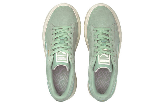 (WMNS) Semskede Mayu Sneakers &laquo;Grønn Kremhvit&raquo;