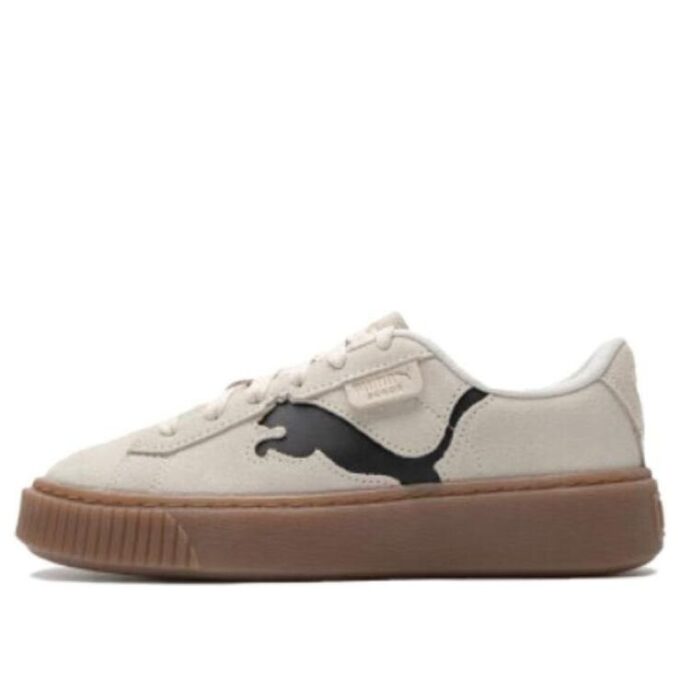 (WMNS) Semskede platåsko &laquo;Beige brun&raquo;