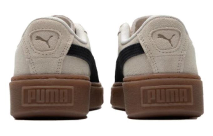 (WMNS) Semskede platåsko &laquo;Beige brun&raquo;