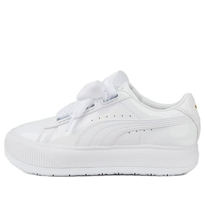 (WMNS) Semsket Mayu Hjerte Patent &laquo;Hvit&raquo;