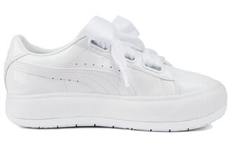 (WMNS) Semsket Mayu Hjerte Patent &laquo;Hvit&raquo;
