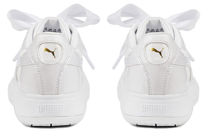 (WMNS) Semsket Mayu Hjerte Patent &laquo;Hvit&raquo;