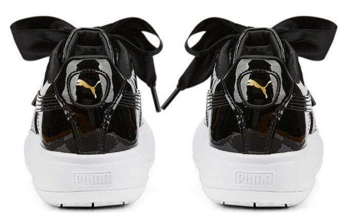 (WMNS) Semsket Mayu Hjerte Patent &laquo;Svart Hvit&raquo;