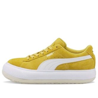 (WMNS) Semsket skinn Mayu &laquo;Bambushvit&raquo;