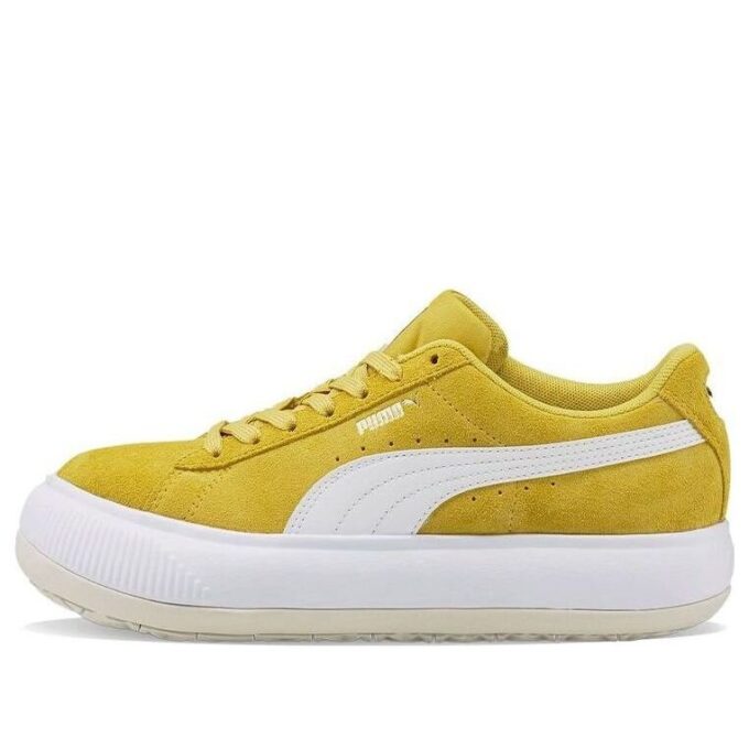 (WMNS) Semsket skinn Mayu &laquo;Bambushvit&raquo;