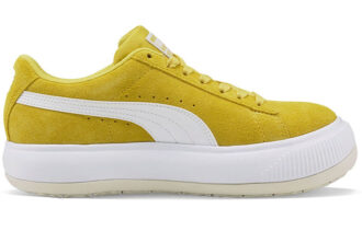 (WMNS) Semsket skinn Mayu &laquo;Bambushvit&raquo;