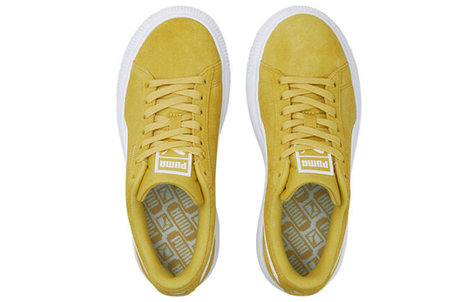 (WMNS) Semsket skinn Mayu &laquo;Bambushvit&raquo;
