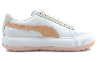 (WMNS) Semsket skinn Mayu Hvit Oransje