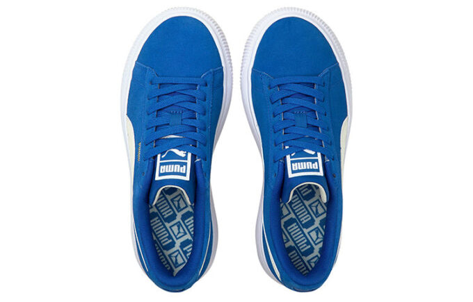(WMNS) Semsket skinn Mayu &laquo;Olympian Blue&raquo;