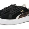 (WMNS) Semsket skinn plate &laquo;Svart&raquo;