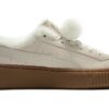 (WMNS) Semsket skinn plattform