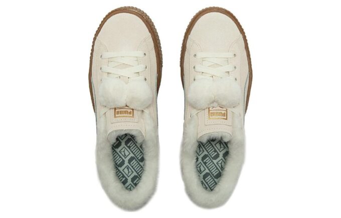 (WMNS) Semsket skinn plattform