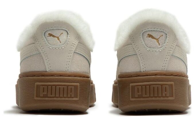 (WMNS) Semsket skinn plattform