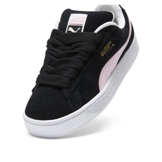 (WMNS) Semsket skinn XL &laquo;Svart, rosa&raquo;